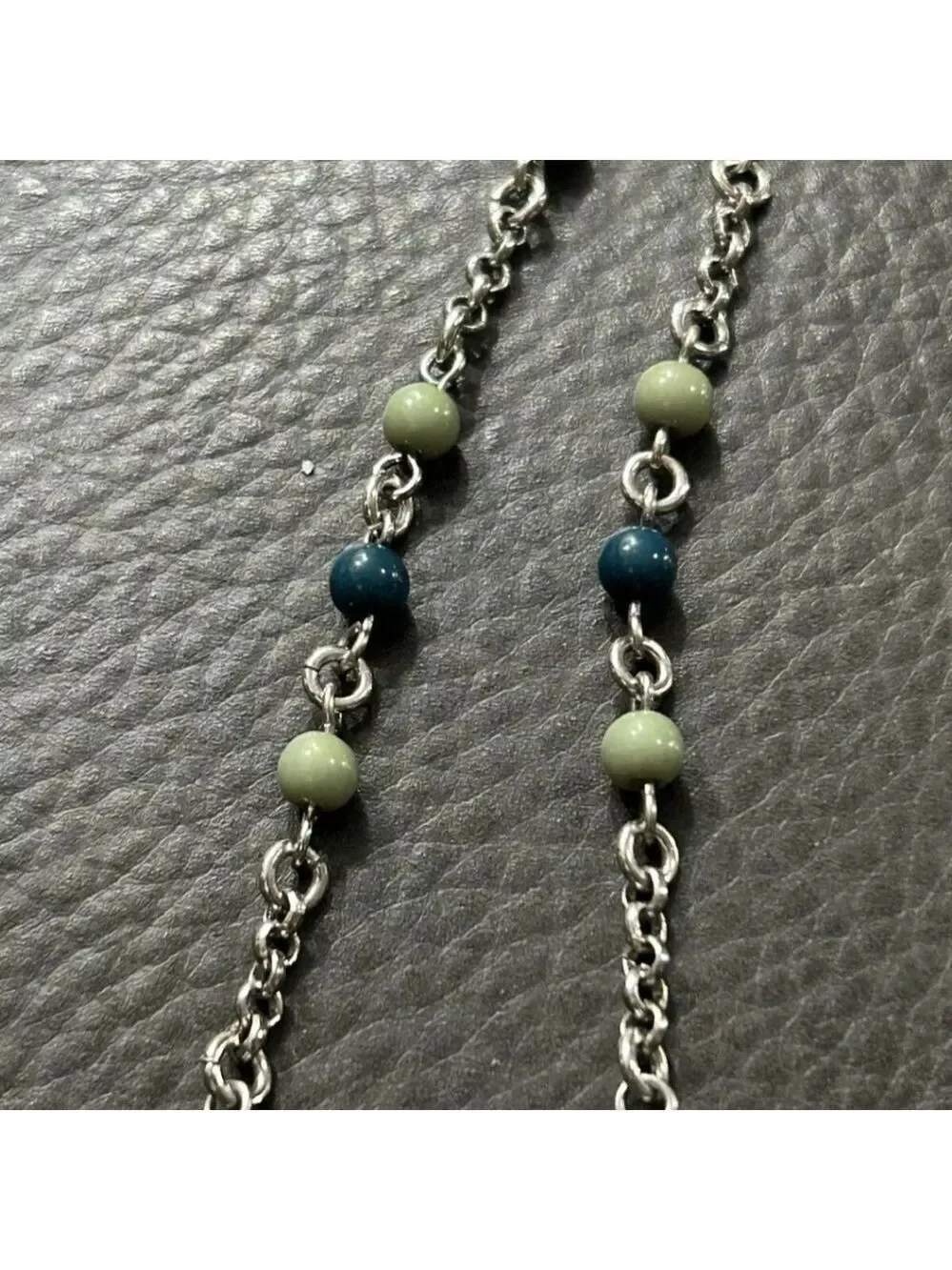Green And Blue Lia Sophia Necklace - Picture 3 of 12